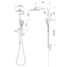 Ormond Twin Shower